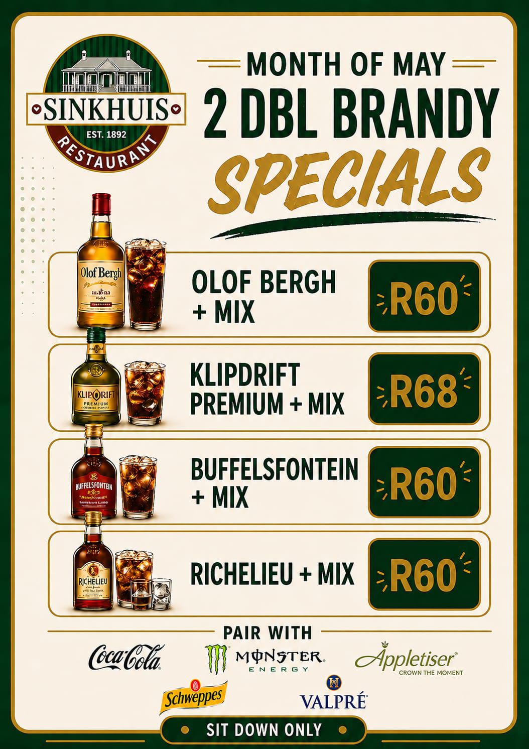 Specials Page